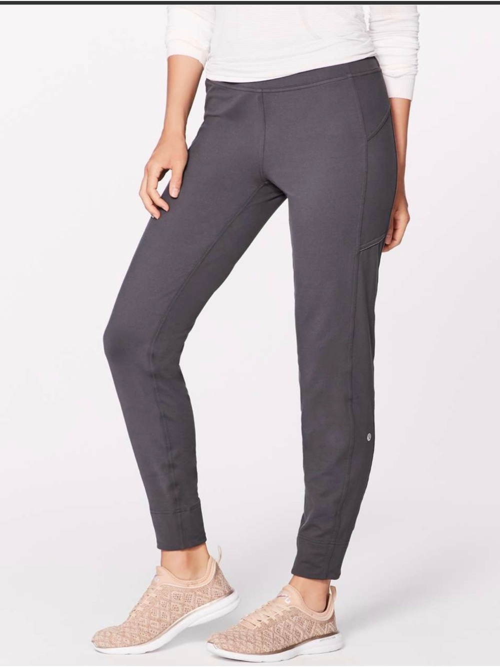 Lululemon Run On Jogger (28") in Dark Carbon